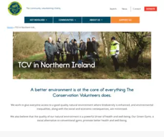 Cvni.org.uk(Working to give everyone access to a quality natural environment where biodiversity) Screenshot