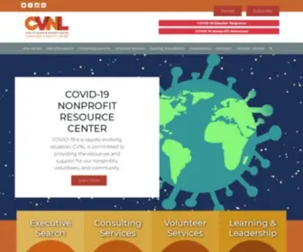 CVNL.org(CVNL Center for Volunteer & Nonprofit Leadership Marin) Screenshot