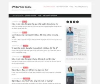 Cvonline.com.vn(CV Online) Screenshot