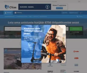 Cvonline.ee(Töö) Screenshot