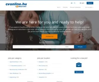 Cvonline.hu(Állás) Screenshot