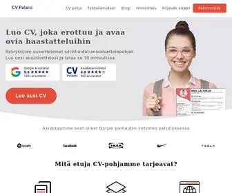 Cvpalatsi.fi(Ilmainen CV) Screenshot