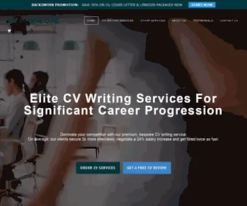 Cvpeople.ae(CV People UAE) Screenshot