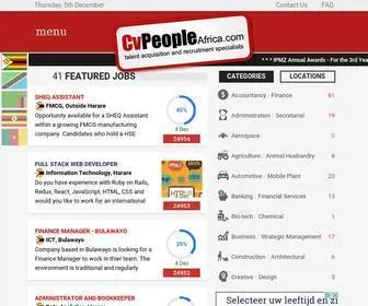 Cvpeopleafrica.com(JOBS IN ZIMBABWE) Screenshot