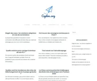 CVPHM.org(Webzine en ligne gratuit) Screenshot