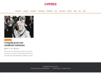 CVpres.org(CVpres) Screenshot