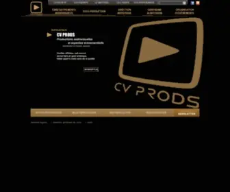 CVprods.fr(CVPRODS) Screenshot