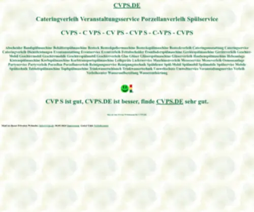 CVPS.de(Spülmobil) Screenshot