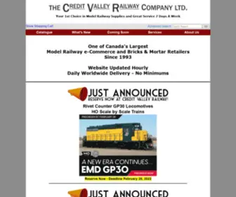 CVrco.ca(The Credit Valley Railway Company Ltd) Screenshot