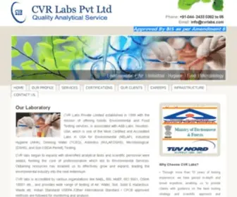 CVrlabs.com(CVR Labs) Screenshot