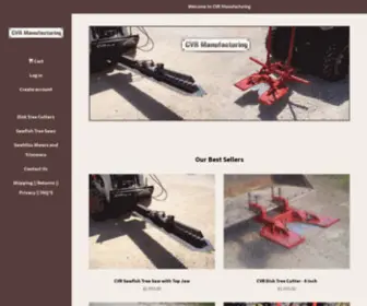 CVrmanufacturing.com(CVR Manufacturing) Screenshot