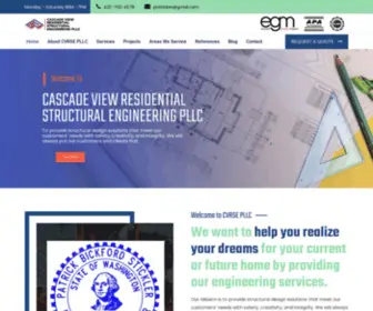 CVrsepllc.com(Residential Structural Engineers in Seattle & Everett) Screenshot