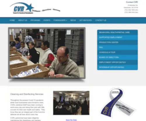 Cvrus.org(Center for Vocational Rehabilitation Monmouth Ocean County NJ) Screenshot