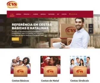 CVscesta.com.br(CVS Cestas de Alimentos) Screenshot