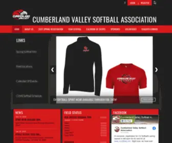 Cvsoftball.com(CV Girls Softball) Screenshot