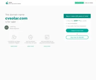 Cvsolar.com(cvsolar) Screenshot