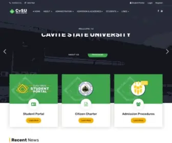 Cvsu-Imus.edu.ph(Cavite State University) Screenshot