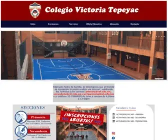 CVT.edu.mx(Colegio Victoria Tepeyac) Screenshot