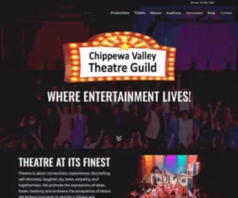 CVTG.org(Theatre & Musicals in Eau Claire) Screenshot