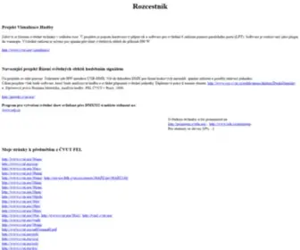 Cvut.org(Rozcestník) Screenshot