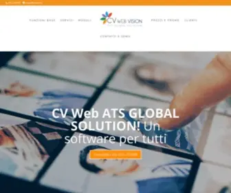 Cvwebvision.it(Home page cvweb vision) Screenshot