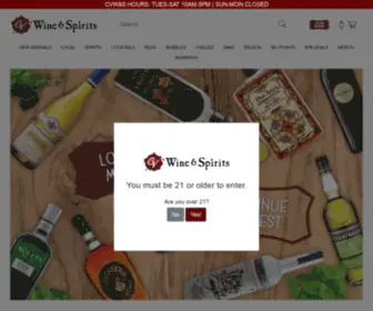 Cvwineandspirits.com(Shop CVW&S online or in) Screenshot