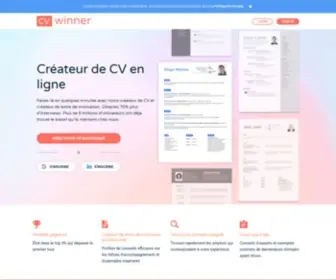 Cvwinner.fr(CVwinner) Screenshot