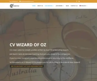 Cvwizardofoz.com(How to find work by mastering the job search) Screenshot
