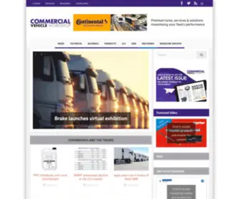 CVwmagazine.co.uk(Commercial Vehicle Workshop) Screenshot