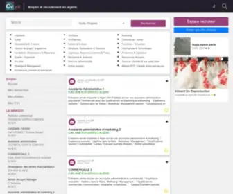 Cvya.dz(Site de recherche d'emploi) Screenshot