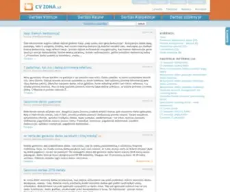 Cvzona.lt(Darbo) Screenshot