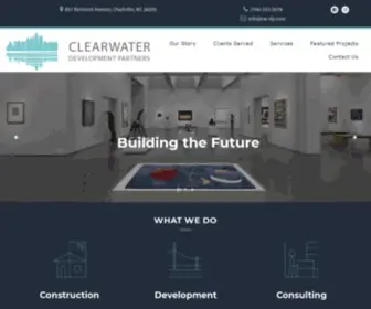 CW-DP.com(Clearwater Development Partners) Screenshot