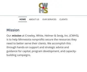 CW-H.com(Nonprofit Consulting) Screenshot