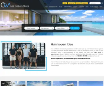 CW-Ibiza.nl(Huis kopen Ibiza) Screenshot