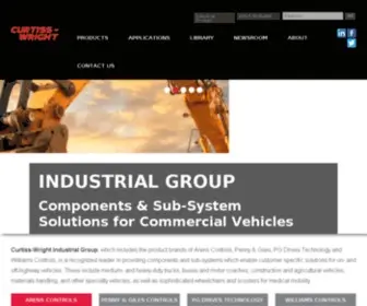 CW-Industrialgroup.com(Curtiss-Wright Industrial Group) Screenshot