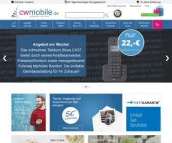 CW-Mobile.de(Unterhaltungselektronik Shop: Smartphones) Screenshot