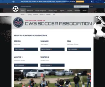 CW3Soccer.org(CW3Soccer) Screenshot