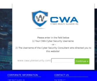 Cwacybersecurity.com(Cwacybersecurity) Screenshot