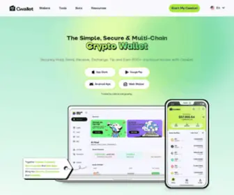 Cwallet.com(Simple, Secure, Fast & Flexible Crypto Wallet for All Your Needs) Screenshot
