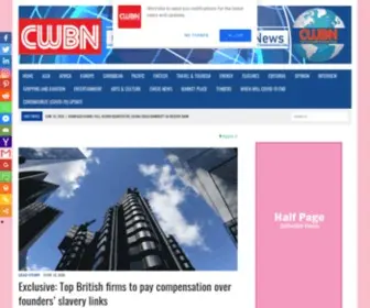 CWBnlive.com(First and only digital business platform reaching out to 2.4 billion worldwide) Screenshot