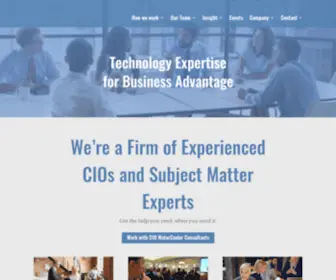 CWC-Consult.com(CIO WaterCooler Consultants) Screenshot