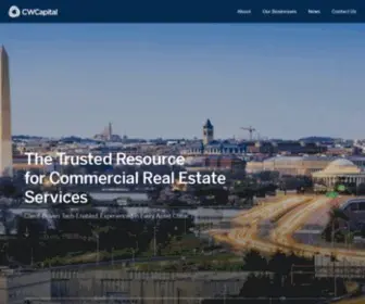 Cwcapital.com(Commercial Real Estate Services) Screenshot