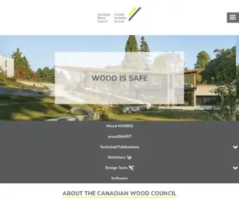 CWC.ca(The Canadian Wood Council) Screenshot