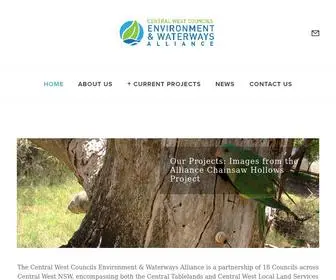 Cwcewa.com.au(Central West Councils Environment & Waterways Alliance) Screenshot