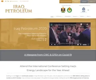 CwciraqPetroleum.com(Iraq Petroleum) Screenshot