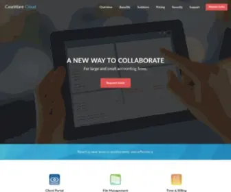 CWcloudpartner.com(CaseWare Cloud) Screenshot