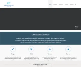 Cwco.com(Building, maintaining and operating water desalination plants) Screenshot