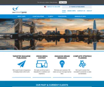 Cwcomms.com(International Media & Marketing) Screenshot