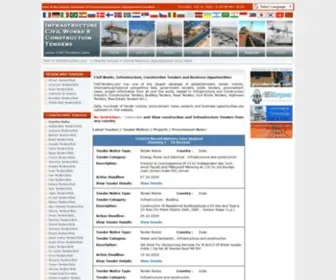 CWctenders.com(Construction tenders bids and Infrastructure Tenders) Screenshot
