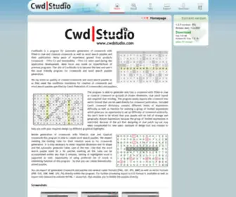 CWDstudio.com(Homepage) Screenshot